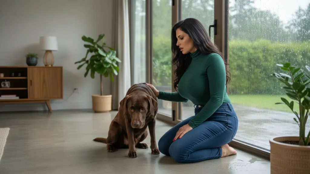 Why Dogs Act Strange During Weather Changes — The Hidden Signals Their Bodies Sense Before You Do