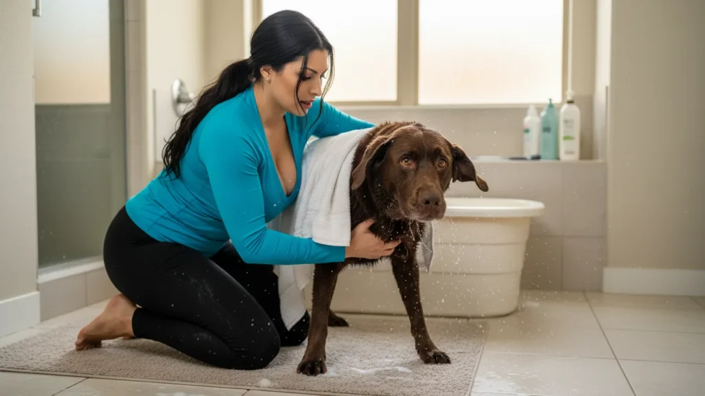 Why Dogs Keep Shaking After a Bath — The Real Reasons Behind This Instinctive Behavior