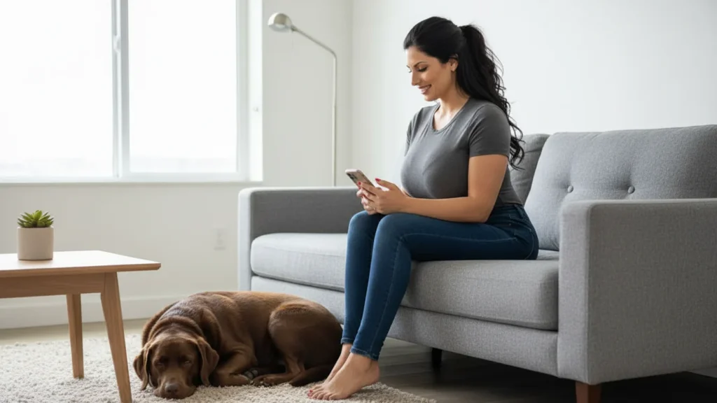 Why Dogs Choose Specific Resting Spots — The Quiet Signals Behind Where They Feel Safest