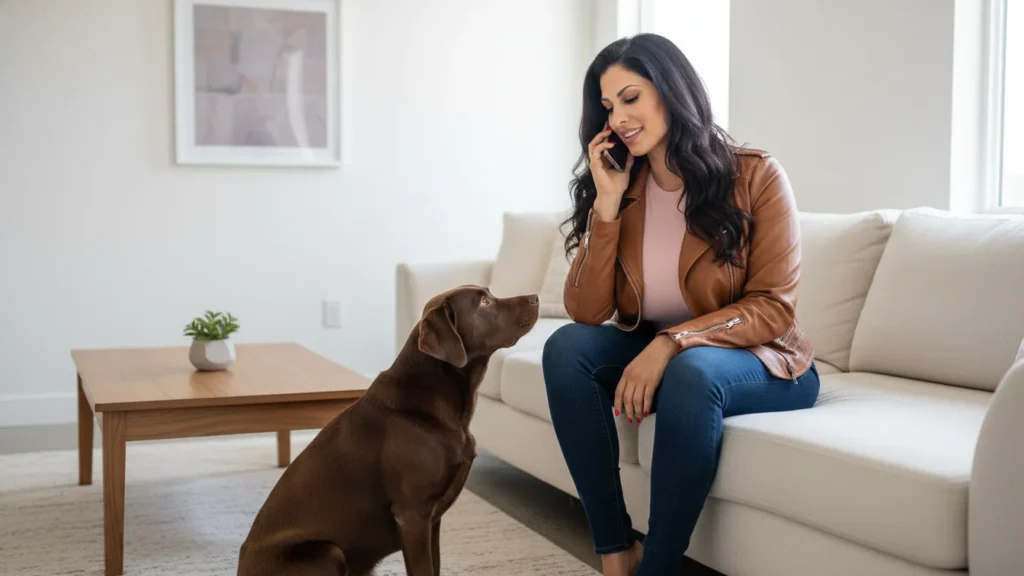 Why Dogs Stay Alert During Owner Phone Calls — The Subtle Signals Your Dog Is Reading Before You Notice