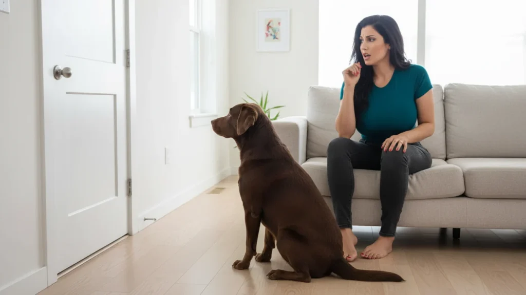 Why Dogs Watch Doors Even When No One’s Coming — The Silent Vigil That Reveals How Their Brain Works