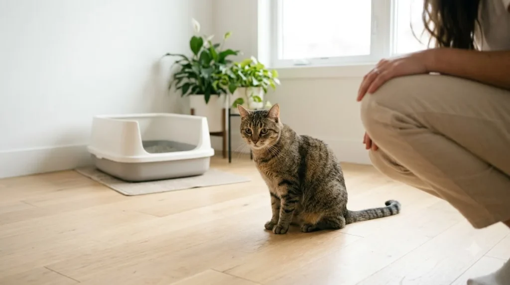 Cat Peeing Outside the Litter Box Medical or Behavioral