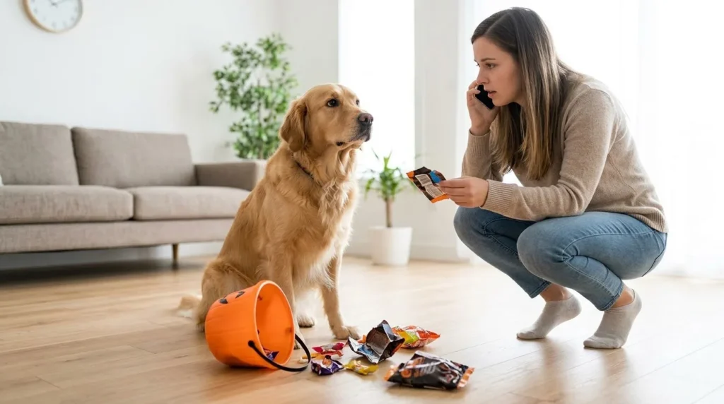 Dog Ate Halloween Chocolate What to Do in the Next Hour