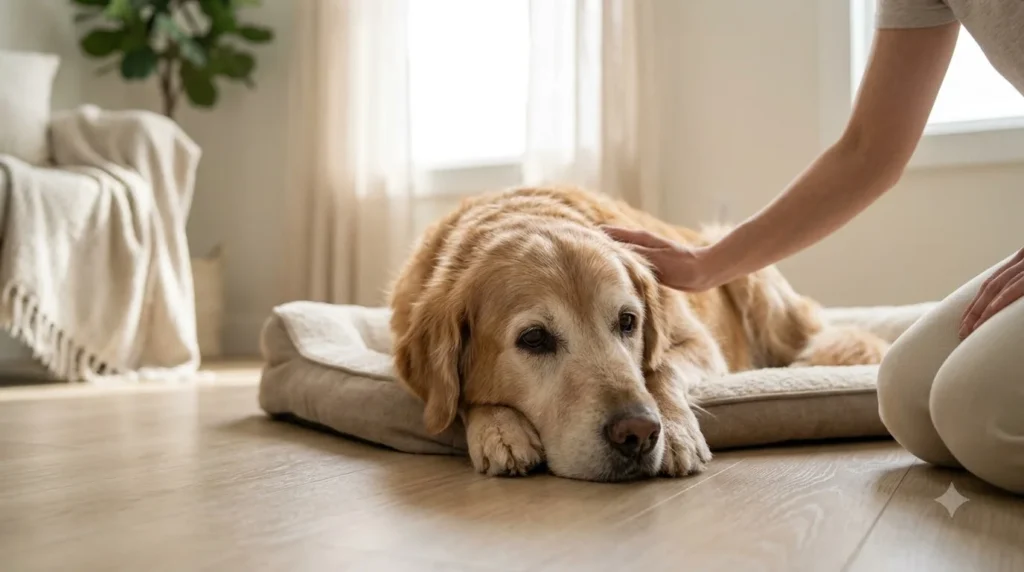 The Quiet Signs Your Senior Dog Is in Pain
